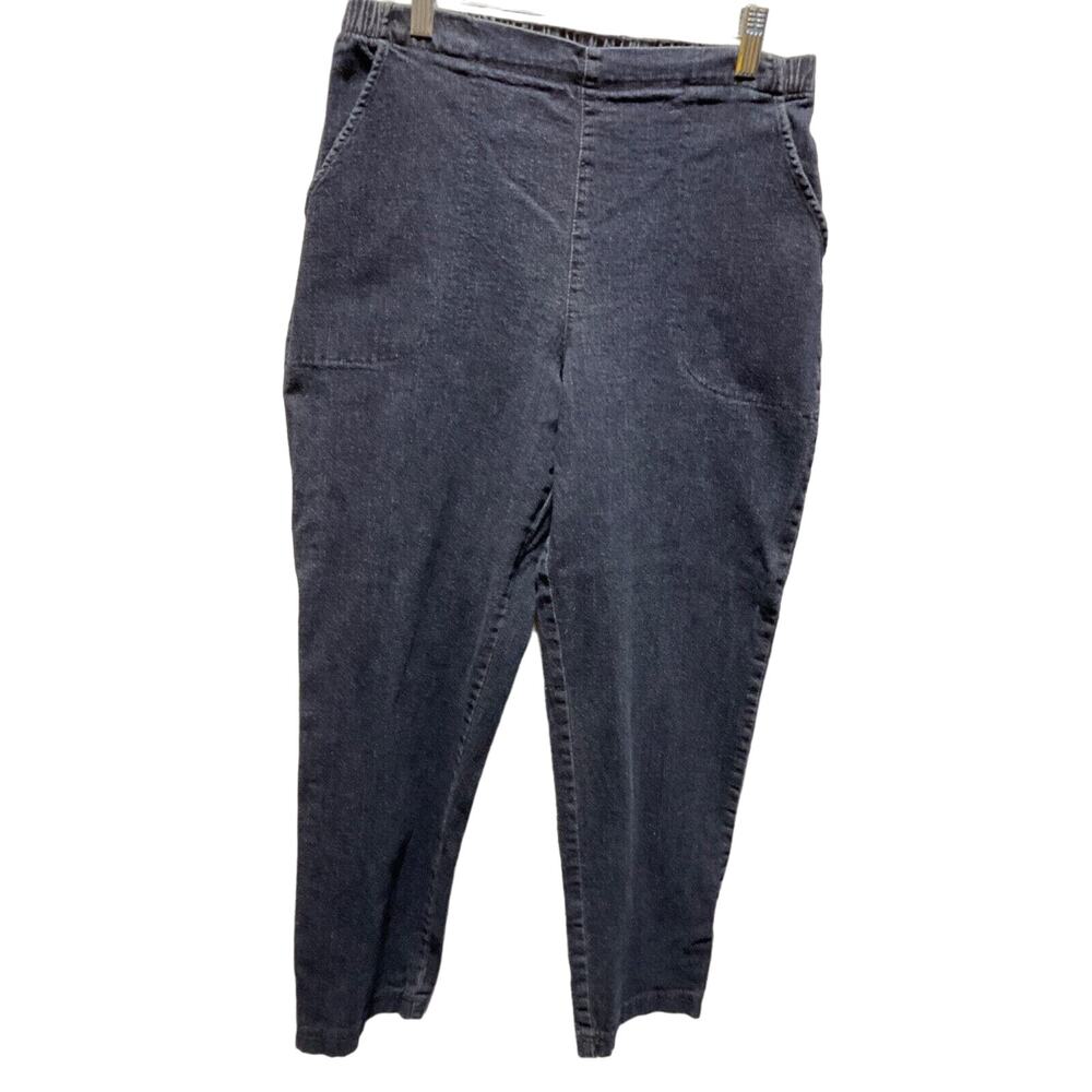 Craft‎ & Barrow Pull-Up Jeans Mom's Jean 12P Elastic Waist Cotton Spandex